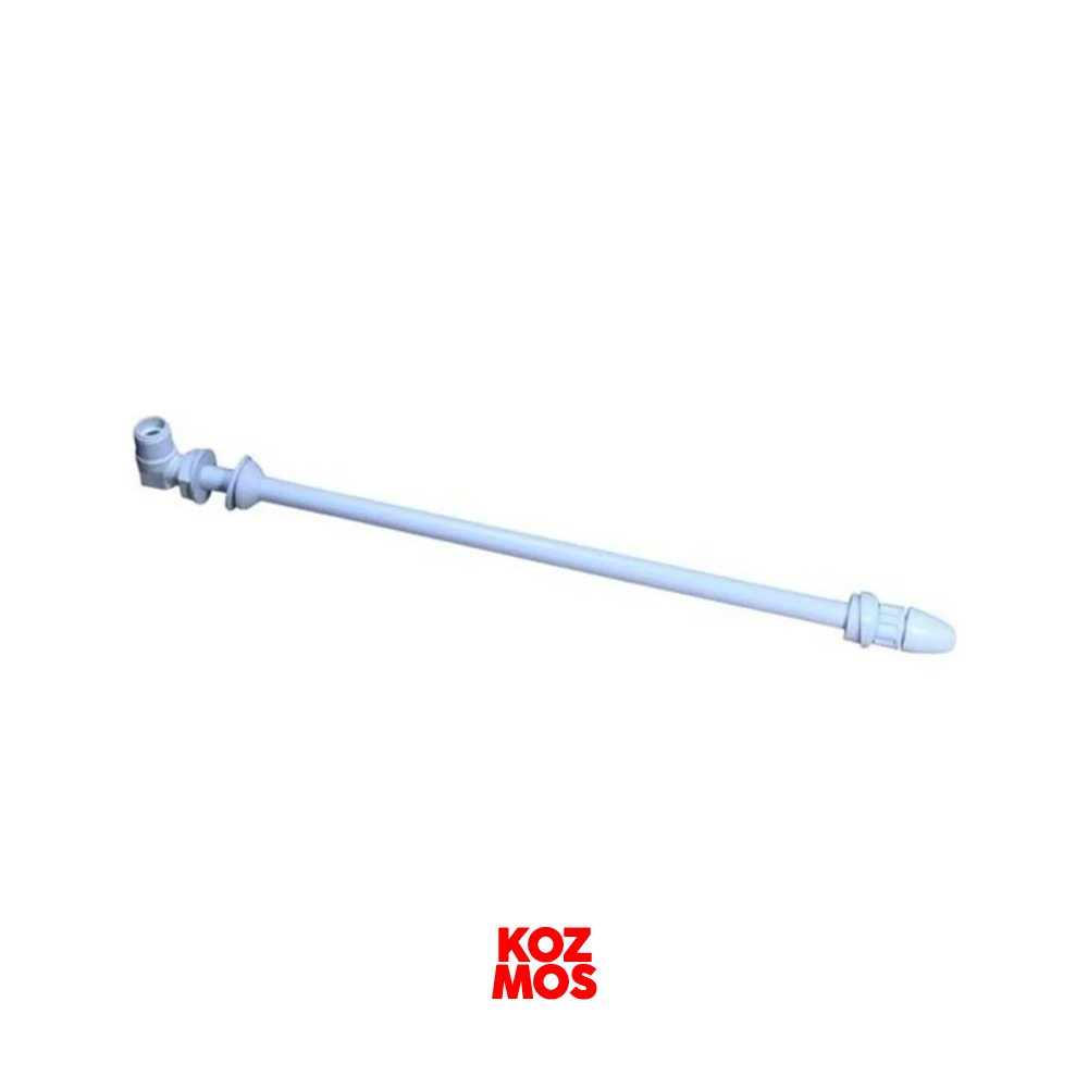 Plastik uçlu taharet çubuğu 34 cm - beyaz