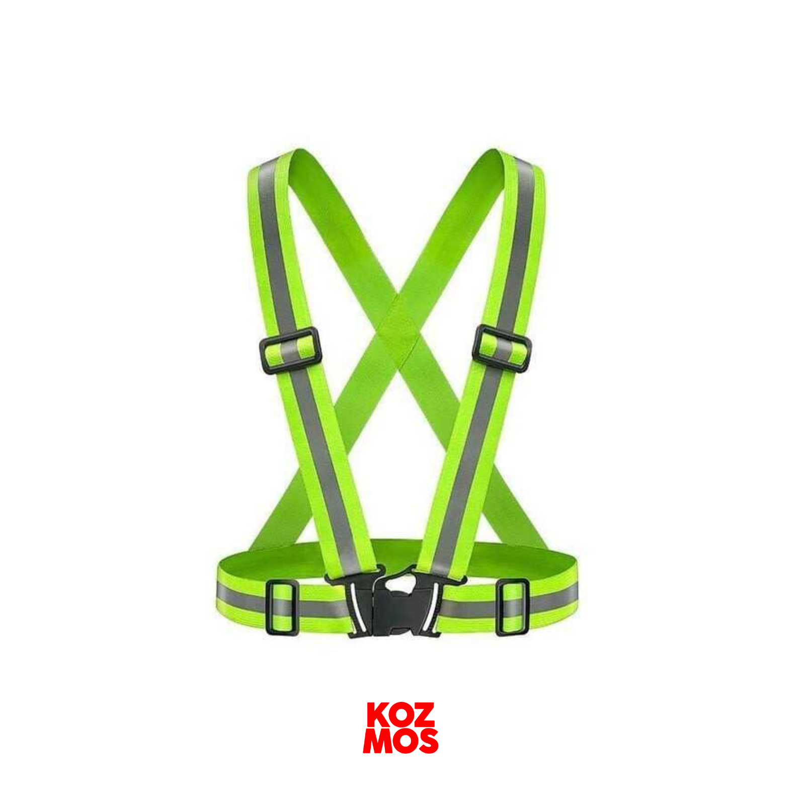 Emniyet i̇kaz yeleği pratik - yeşil